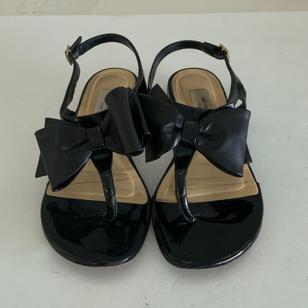 Black Patent sandal